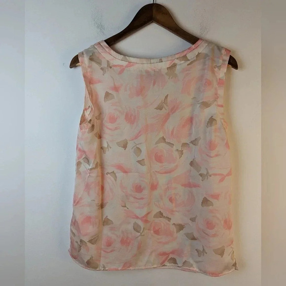 Talbots Classic Rose Top / Small - Picture 3 of 5